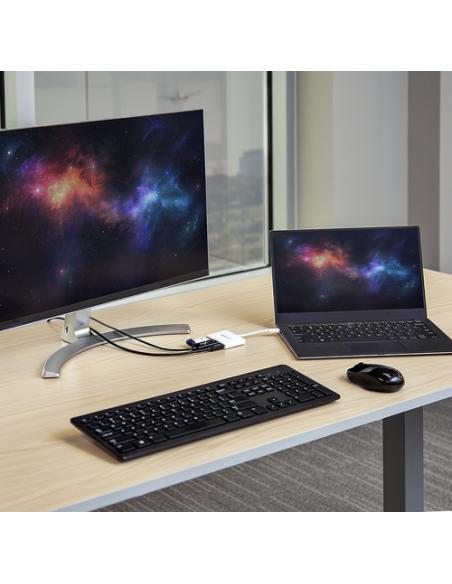 StarTech.com Adaptador Multipuertos USB-C con HDMI - Puerto USB 3.0 - PD de 60W - Blanco