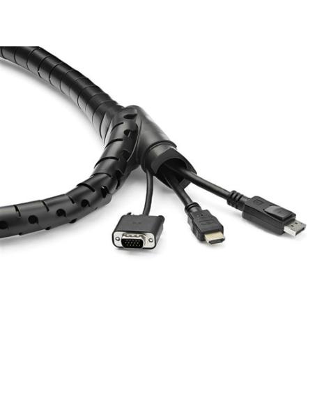 StarTech.com Manga de 2,5m en Espiral para Gestión de Cableado con Diámetro de 25mm