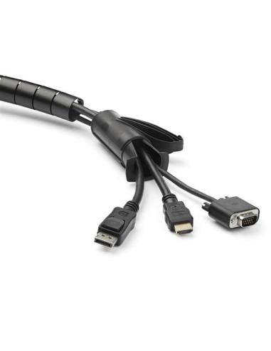 StarTech.com Manga de 2,5m en Espiral para Gestión de Cableado con Diámetro de 25mm