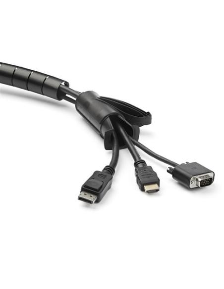 StarTech.com Manga de 2,5m en Espiral para Gestión de Cableado con Diámetro de 25mm