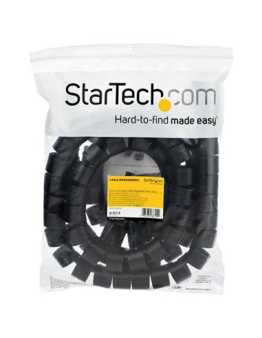 StarTech.com Manga de 2,5m en Espiral para Gestión de Cableado con Diámetro de 45mm