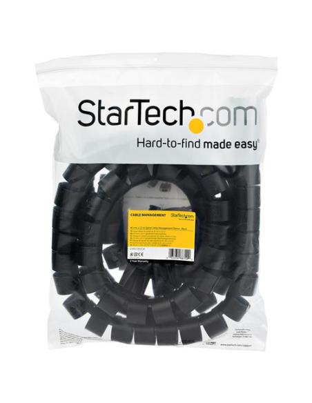 StarTech.com Manga de 2,5m en Espiral para Gestión de Cableado con Diámetro de 45mm