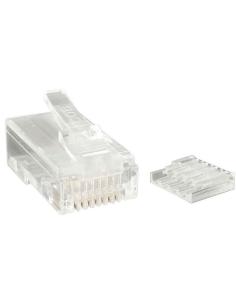 StarTech.com CRJ45C6STR50 conector RJ-45 Transparente