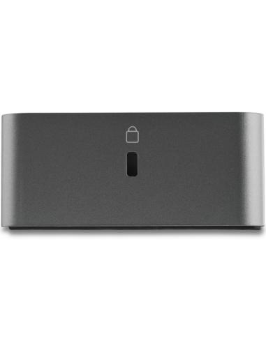 StarTech.com Docking Station Universal para Portátil - Replicador de Puertos Híbrido USB-C/-A - 2x HDMI y DP 4K - PD 100W - Mac 