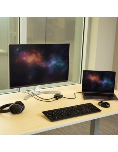 StarTech.com Adaptador Multipuertos USB C - Mini Dock Portátil USB-C 4K HDMI - Gigabit Ethernet - Hub USB 3.0 (1x USB-A 1x USB-C