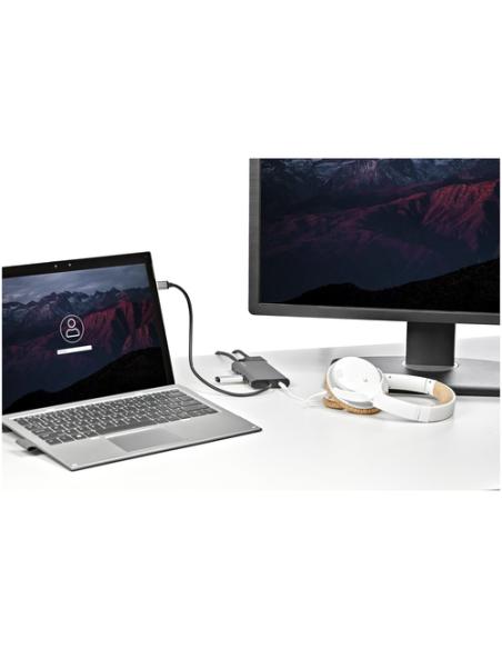 StarTech.com Adaptador Multipuertos USB-C - Mini Docking Station para Viajes con HDMI de 4K o VGA de 1080p - con Hub Ladrón USB 
