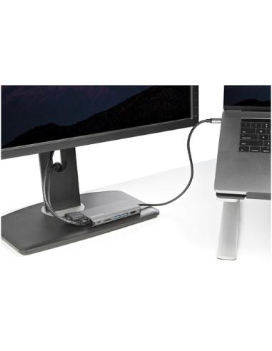StarTech.com Adaptador Multipuertos USB-C - Mini Docking Station para Viajes con HDMI de 4K o VGA de 1080p - con Hub Ladrón USB 