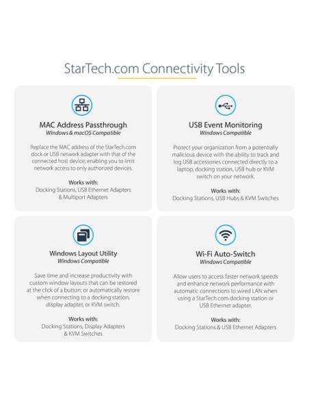 StarTech.com Adaptador Multipuertos USB-C - Mini Docking Station para Viajes con HDMI de 4K o VGA de 1080p - con Hub Ladrón USB 