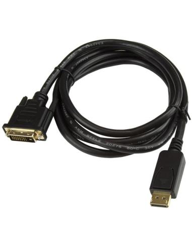 StarTech.com Cable 1,8m Adaptador de Vídeo DisplayPort a DVI - Conversor DP - Hasta 1920x1200 - Pasivo