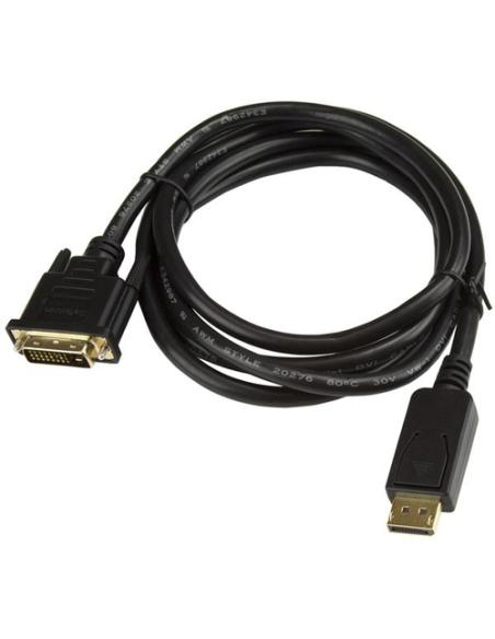 StarTech.com Cable 1,8m Adaptador de Vídeo DisplayPort a DVI - Conversor DP - Hasta 1920x1200 - Pasivo