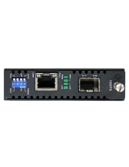 StarTech.com Conversor de Medios Gigabit Ethernet UTP RJ45 a Fibra con una Ranura SFP Disponible