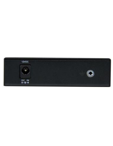 StarTech.com Conversor de Medios Gigabit Ethernet UTP RJ45 a Fibra con una Ranura SFP Disponible