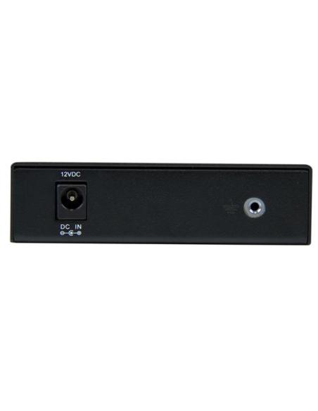 StarTech.com Conversor de Medios Gigabit Ethernet UTP RJ45 a Fibra con una Ranura SFP Disponible