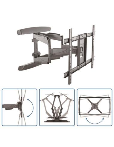 Ventronic Soporte de pared para TV de Pantalla Plana - Montura para Pantallas LCD LED de 32 a 70 Pulgadas