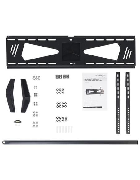 StarTech.com Soporte Fijo de Soporte de Montaje en Pared para TV de 37 a 70 Pulgadas - Antirrobo