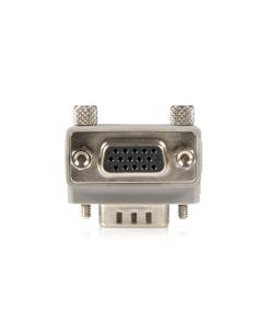 StarTech.com Right Angle VGA / VGA Cable Adapter Type 1 - M/F DB15 Gris 2