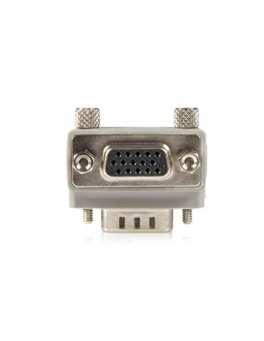 StarTech.com Right Angle VGA / VGA Cable Adapter Type 1 - M/F DB15 Gris