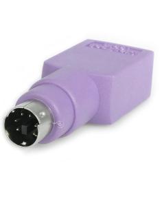 StarTech.com Adaptador Teclado USB a conector PS/2 PS2 MiniDIN - Hembra USB - Macho Mini-DIN 2
