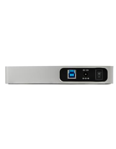 StarTech.com Hub Concentrador USB 3.0 USB C a 5x USB-A y 2x USB Tipo C de 7 Puertos - 5Gbps - Ladrón USBC Alimentado