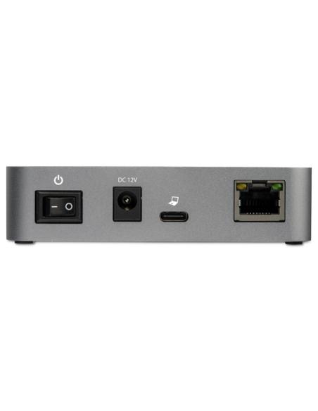 StarTech.com Hub USB-C de 3 Puertos con Puerto de Red Ethernet - USB 3.2 Gen 2 (10Gbps) - Alimentado - 2xUSB-A 1xUSB-C