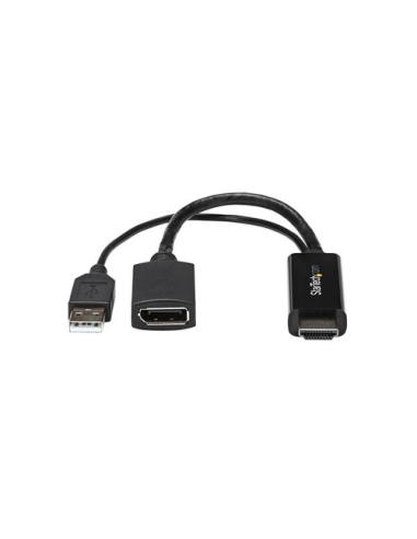 StarTech.com Conversor HDMI a DisplayPort - 4K