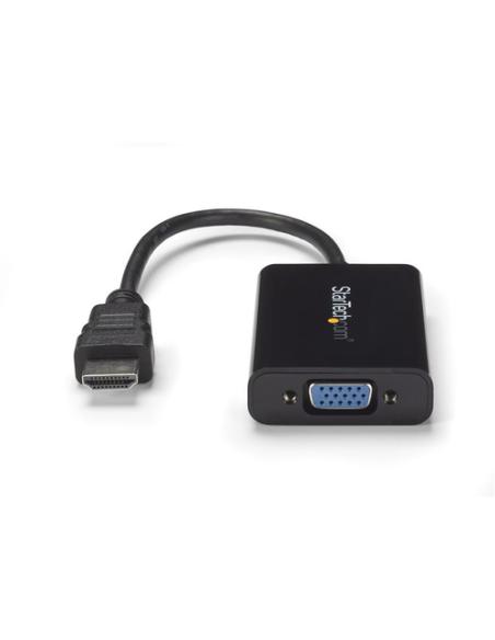 StarTech.com Cable Adaptador Externo Conversor de Vídeo y Audio HDMI a VGA - 1920x1200
