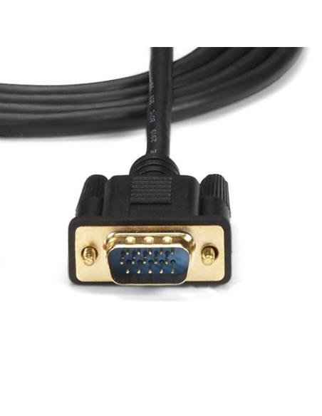 StarTech.com Cable de 3m Conversor Activo HDMI a VGA - Adaptador 1920x1200 1080p