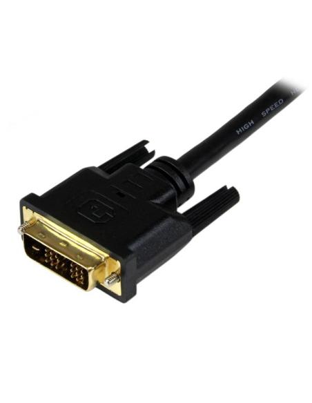 StarTech.com Cable HDMI a DVI 1,5m - DVI-D Macho - HDMI Macho - Adaptador - Negro