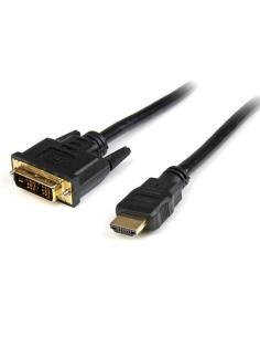 StarTech.com Cable HDMI a DVI 1m - DVI-D Macho - HDMI Macho - Adaptador - Negro