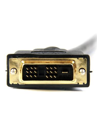 StarTech.com Cable HDMI a DVI 1m - DVI-D Macho - HDMI Macho - Adaptador - Negro