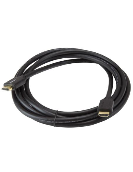 StarTech.com Cable de 3m HDMI 2.0 Certificado Premium con Ethernet - HDMI de Alta Velocidad Ultra HD de 4K a 60Hz HDR10 - para M