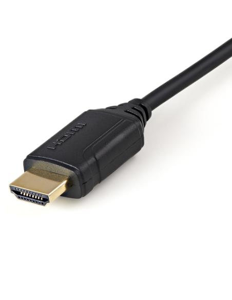 StarTech.com Cable de 50cm HDMI 2.0 Certificado Premium con Ethernet - HDMI de Alta Velocidad Ultra HD de 4K a 60Hz HDR10 - para