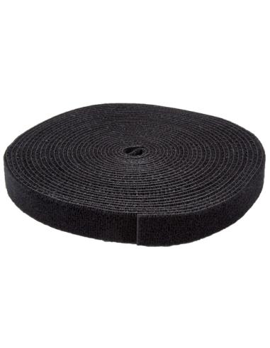 StarTech.com Bobina de 7,6m de Gancho y Bucle - Tiras Reutilizables de Gancho y Bucle - Cinta Sujetacables - Envolturas Ajustabl