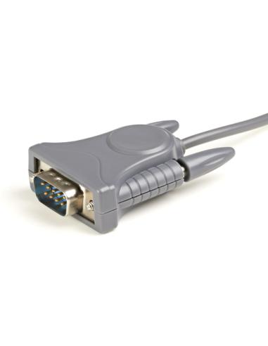 StarTech.com Cable Adaptador de 0,9m USB a Serie Serial DB9 DB25 RS232