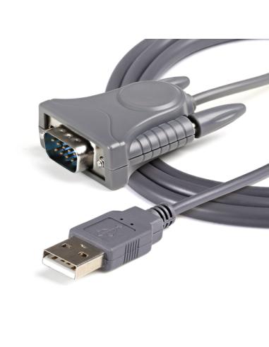 StarTech.com Cable Adaptador de 0,9m USB a Serie Serial DB9 DB25 RS232