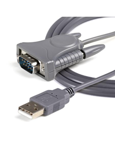 StarTech.com Cable Adaptador de 0,9m USB a Serie Serial DB9 DB25 RS232