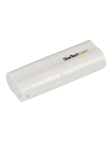 StarTech.com Tarjeta de Sonido Estéreo USB Externa Adaptador Conversor - Blanco