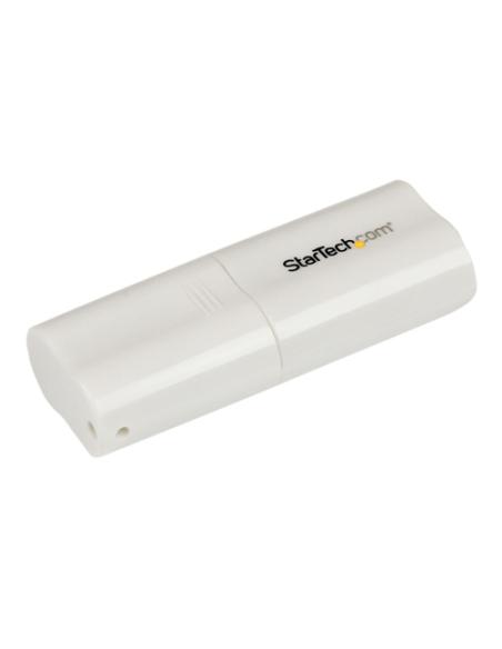 StarTech.com Tarjeta de Sonido Estéreo USB Externa Adaptador Conversor - Blanco