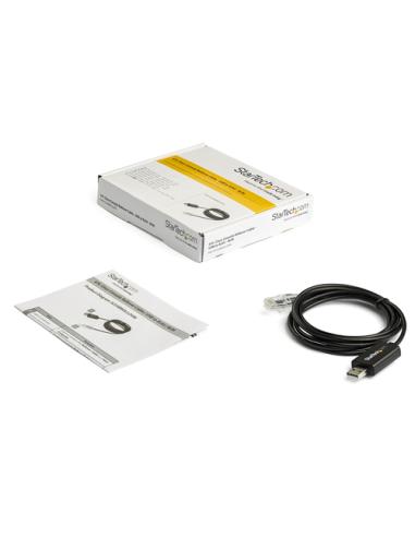 StarTech.com Cable de 1,8m Rollover para Consola Cisco - USB a RJ45