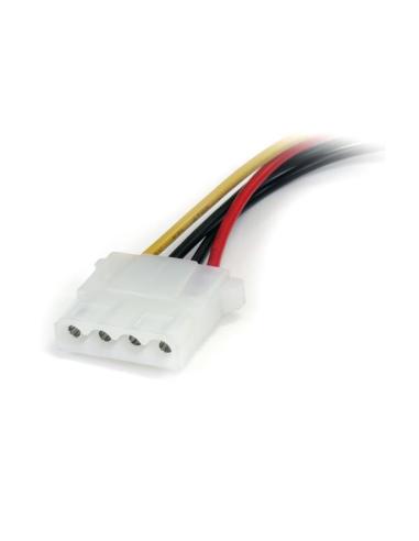 StarTech.com Cable de Alimentación de 15cm Adaptador Molex LP4 a SATA - Hembra a Macho
