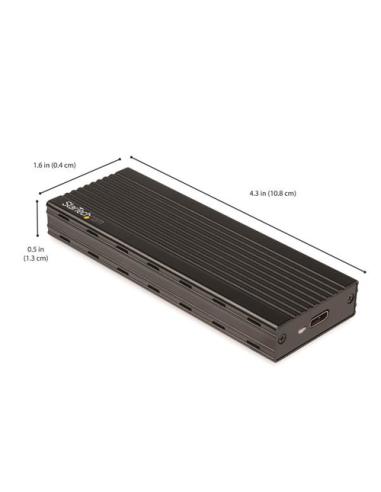 StarTech.com Caja M.2 NVMe para SSD PCIe - Caja USB 3.1 Gen 2 Type-C - USB Tipo C