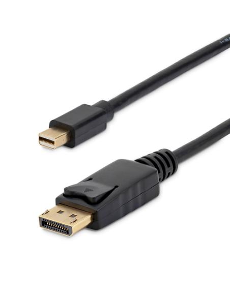 StarTech.com Cable de 1,8m Mini DisplayPort a DisplayPort 1.2 - Cable Adaptador Mini DisplayPort a DisplayPort 4K x 2K UHD - Cab