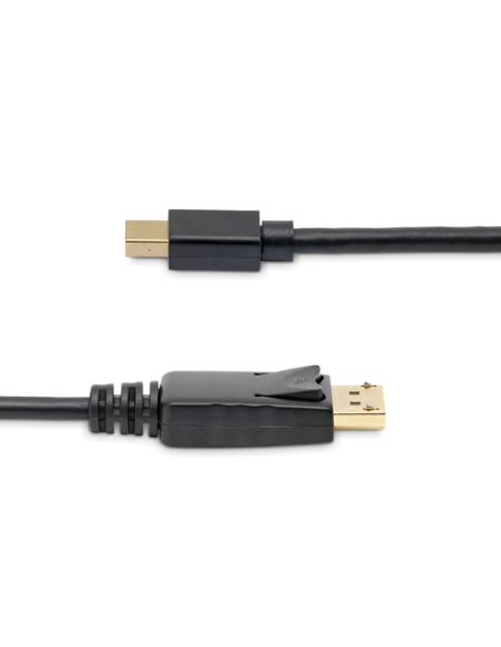 StarTech.com Cable de 1,8m Mini DisplayPort a DisplayPort 1.2 - Cable Adaptador Mini DisplayPort a DisplayPort 4K x 2K UHD - Cab