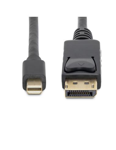 StarTech.com Cable de 1,8m Mini DisplayPort a DisplayPort 1.2 - Cable Adaptador Mini DisplayPort a DisplayPort 4K x 2K UHD - Cab