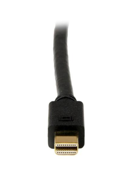 StarTech.com Cable de 1,8m Adaptador de Vídeo Mini DisplayPort a DVI-D - Conversor Pasivo - 1920x1200 - Negro