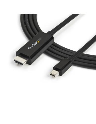 StarTech.com Cable Adaptador Mini DisplayPort a HDMI de 3m - 4K 30Hz