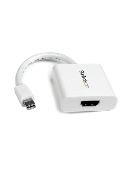 StarTech.com Adaptador Conversor de Vídeo Mini DisplayPort DP a HDMI - 1920x1200 - Pasivo - Blanco