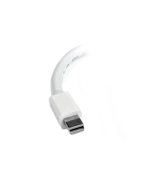 StarTech.com Adaptador Conversor de Vídeo Mini DisplayPort DP a HDMI - 1920x1200 - Pasivo - Blanco