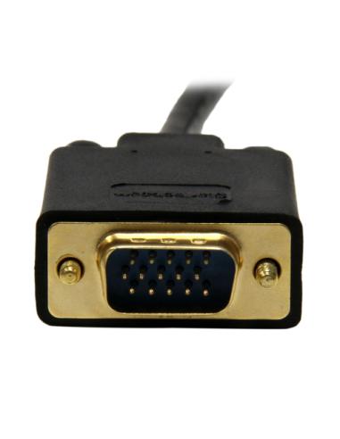 StarTech.com Cable de 1,8m de Vídeo Adaptador Conversor Activo Mini DisplayPort a VGA - 1080p - Negro