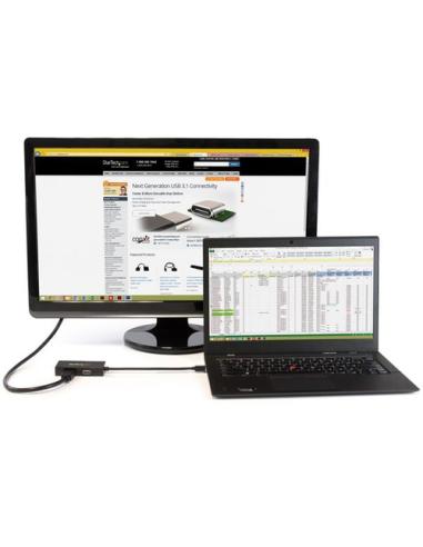 StarTech.com Adaptador Conversor de Mini DisplayPort a VGA DVI o HDMI - Convertidor A/V 3 en 1 para viajes